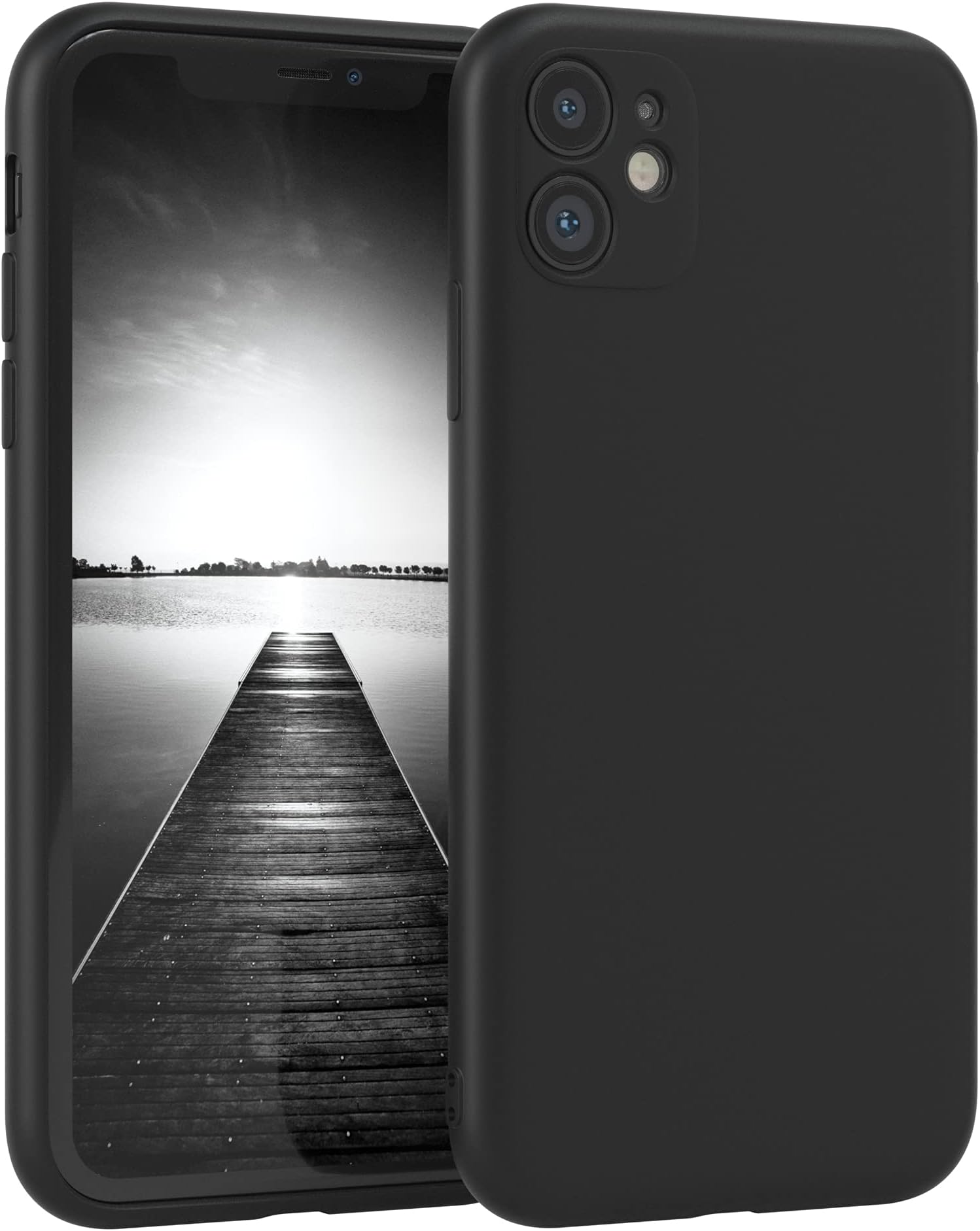 JETech Silikon Hülle Für IPhone 11 Pro Max – Seidenweich, Stoßfest, Mit Mikrofaser-Futter, Unterstützt Wireless Charging