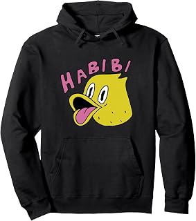 Quackity Pullover Hoodie ,Black ,Small