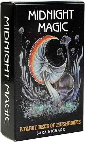 78 cartas de tarot TAPO, con cubierta mágica de medianoche, cubierta de oráculo espiritual, baraja de oráculo de diosa mítica, cubierta de reino