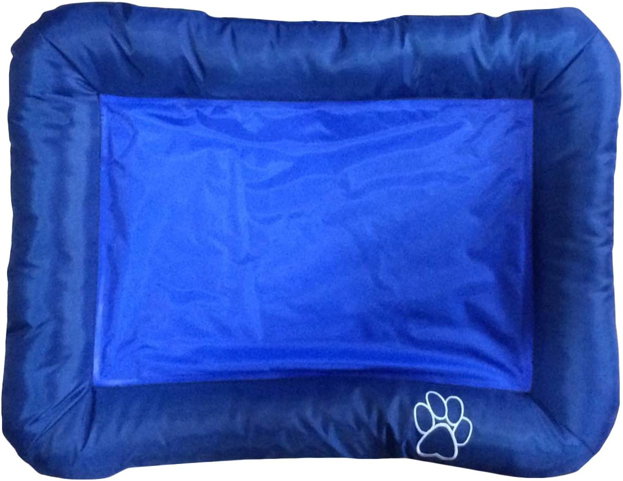 Pet/Dog Cooling Crate Bed Pad/Mat Multiple Sizes and Colors to pick from (24"x18", navy/blue)