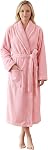 PJGGZ Women's Shawl Collar Bathrobe, Soft Long Towel Robes for Women - Super Absorbent Quick Dry yet Warm