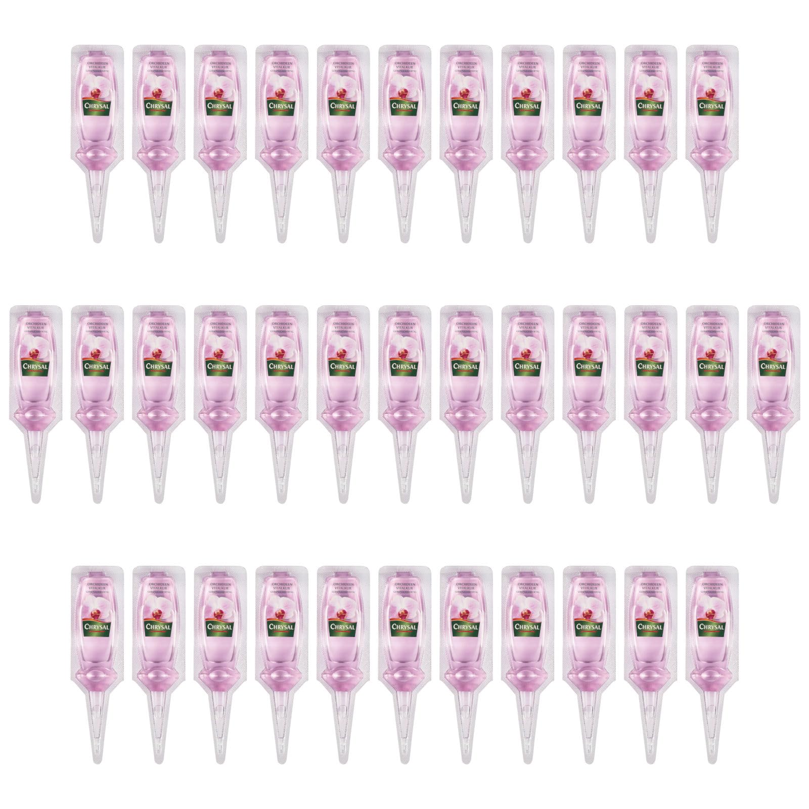 Chrysal Orchideen Vitalkur - 35x 30 ml Gebrauchsfertige Schönheitskur für Orchideen