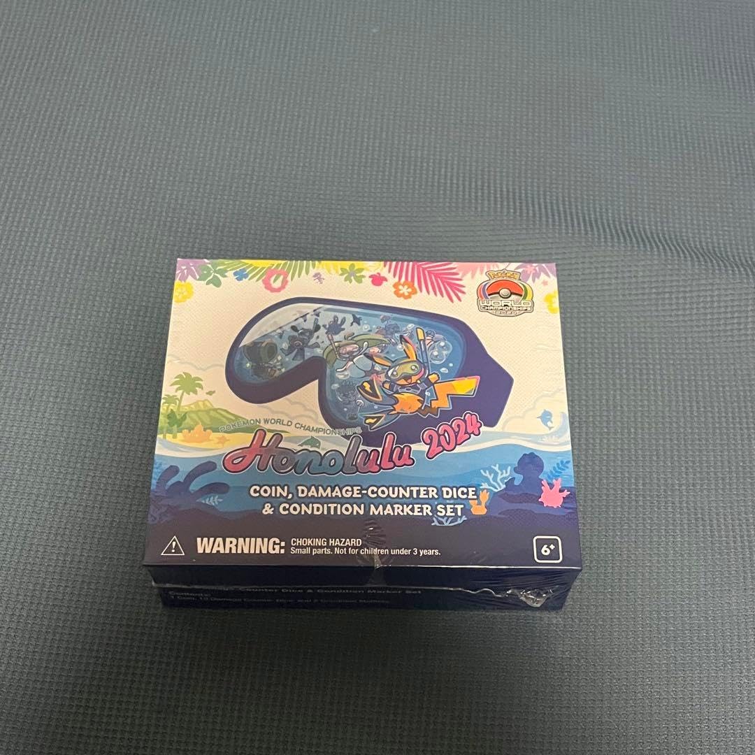 WCS2024 ダメカンダイス wcs2024 ダメカンダイスセット ピカチュウ&ゴンベ