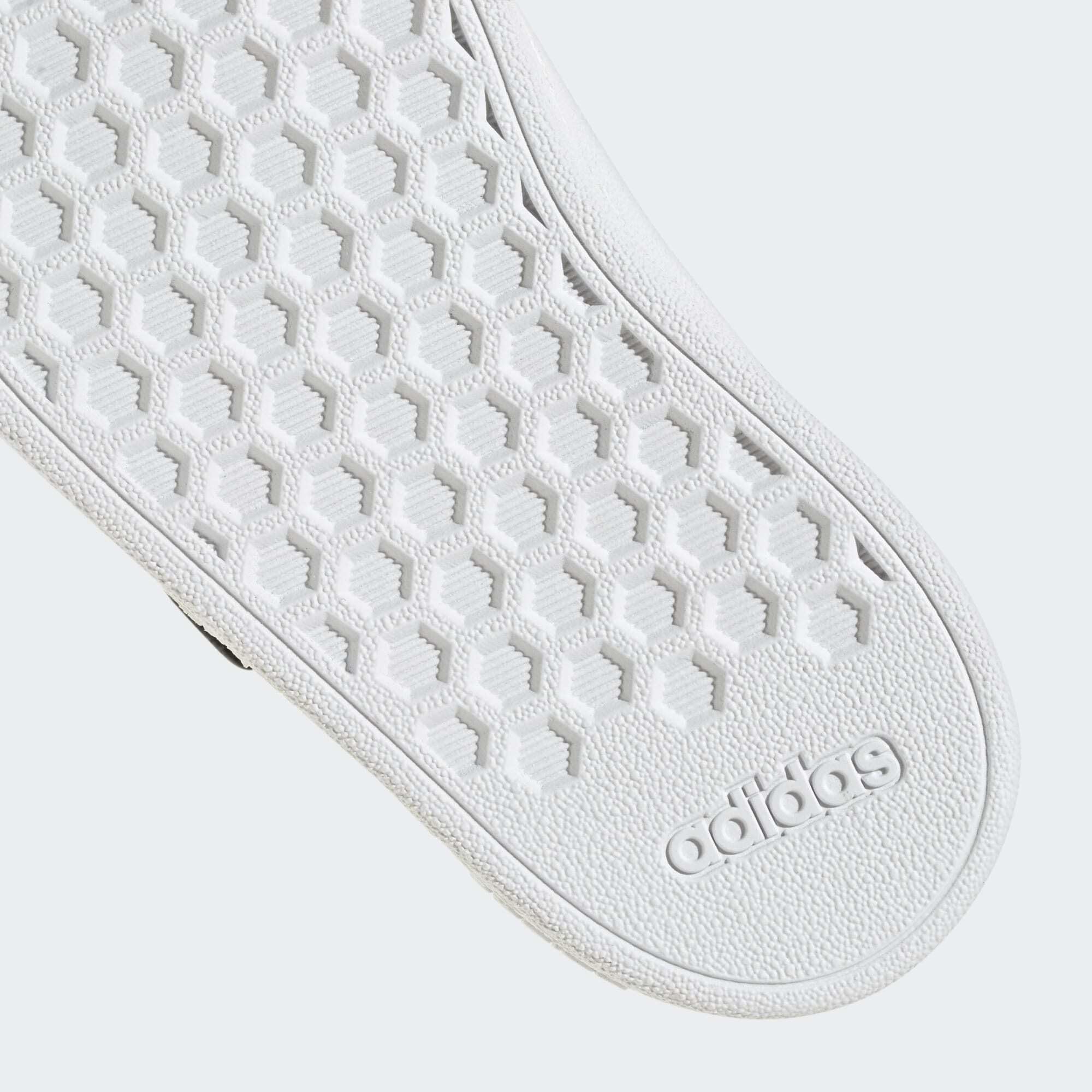 adidas Scarpe da Ginnastica Bianche Grand Court Lifestyle Hook And Loop