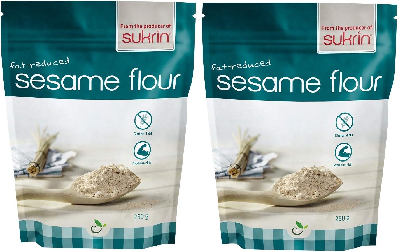 Sukrin Defatted Sesame Flour 250g Twin Pack