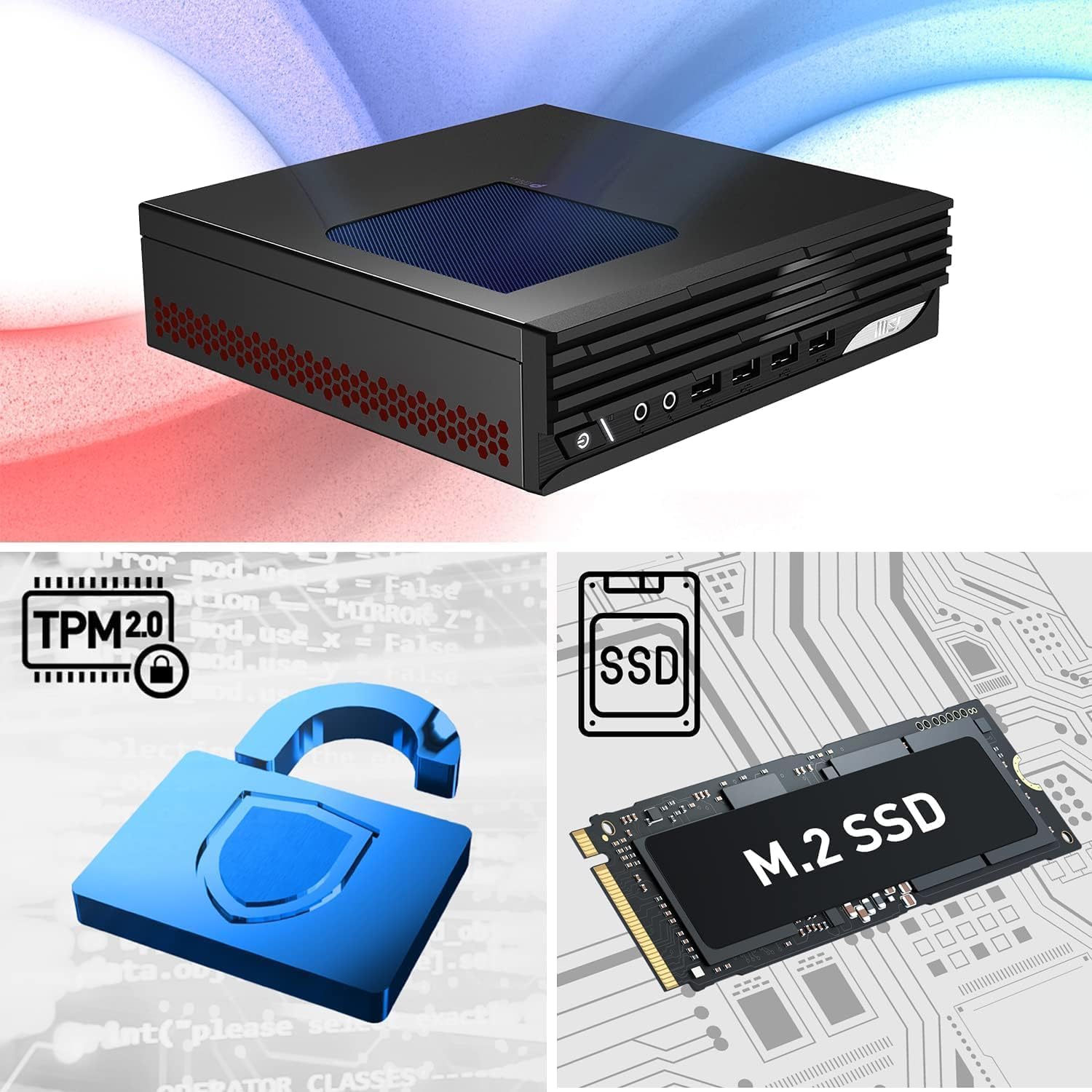 m*r様 PC i3-12100 DDR4-32GB 2TB Gen4 NVMe Amazon.com: MSI PRO Mini PC, 12th Intel Core i3 12100, Quad core