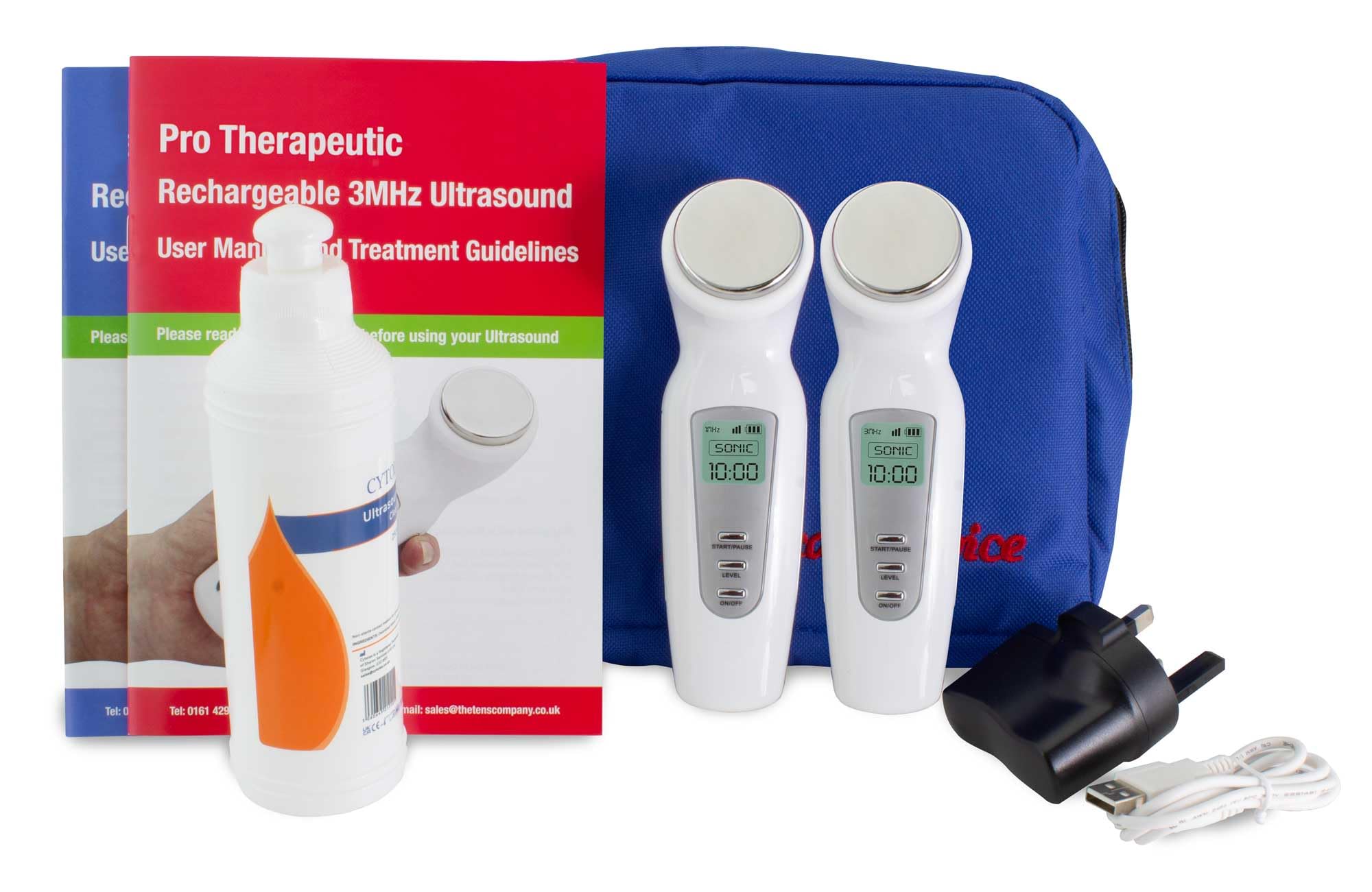 Dual Frequency Rechargeable Home ultrasonic Machine Therapeutic Portable ultrasonic by