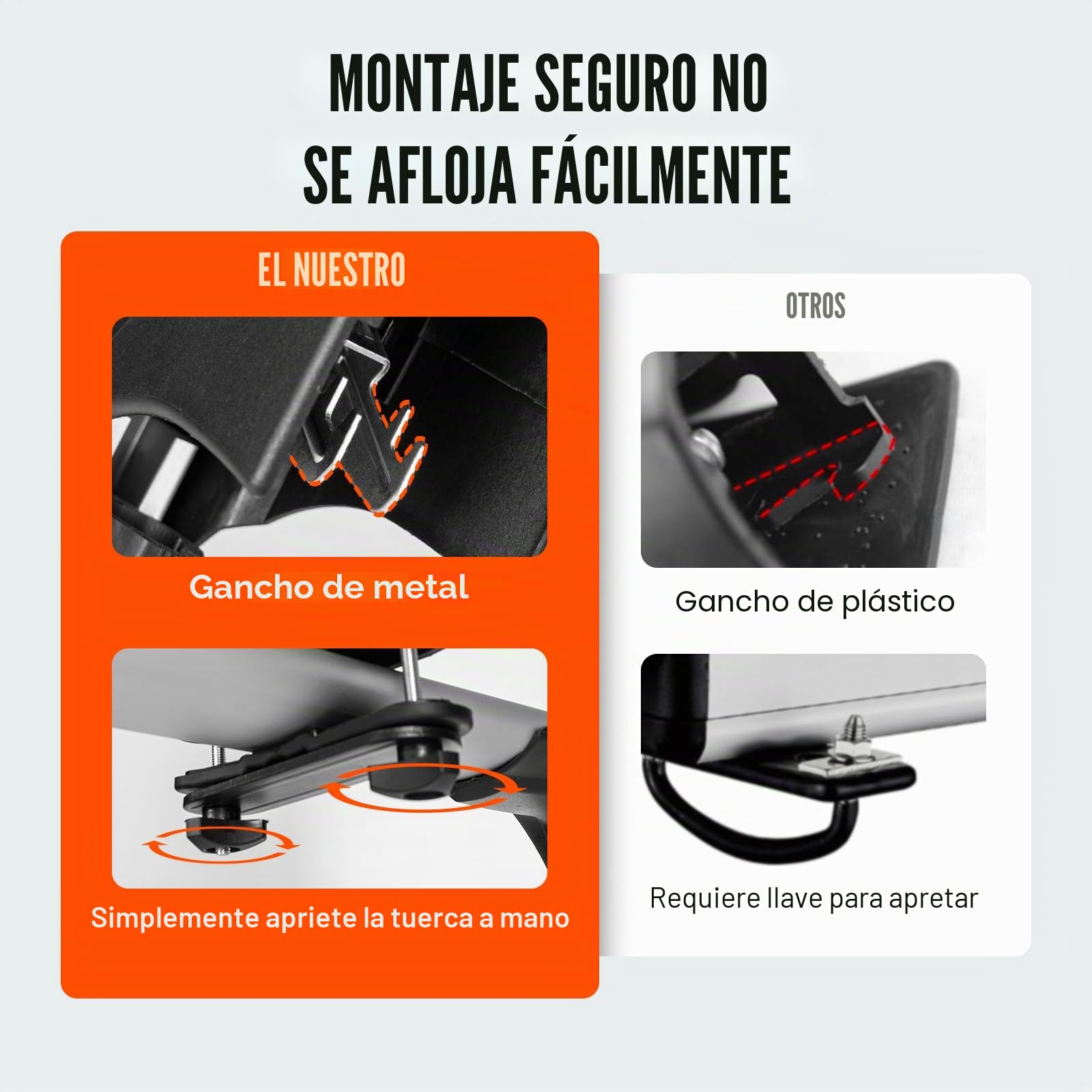 VEVOR Portaequipajes universal para coche, se adapta a la mayoría de barras transversales, lleva hasta 6 pares de esquís o 4 tablas de snowboard, soporte de aluminio para snowboard con bloqueo y