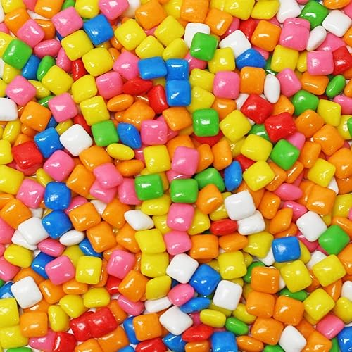 Miniatura 2 de A Great Surprise Mini chiclets - Goma de mascar - Recambios de máquina de chicles - Colores surtidos - Caramelo a granel - 3 libras