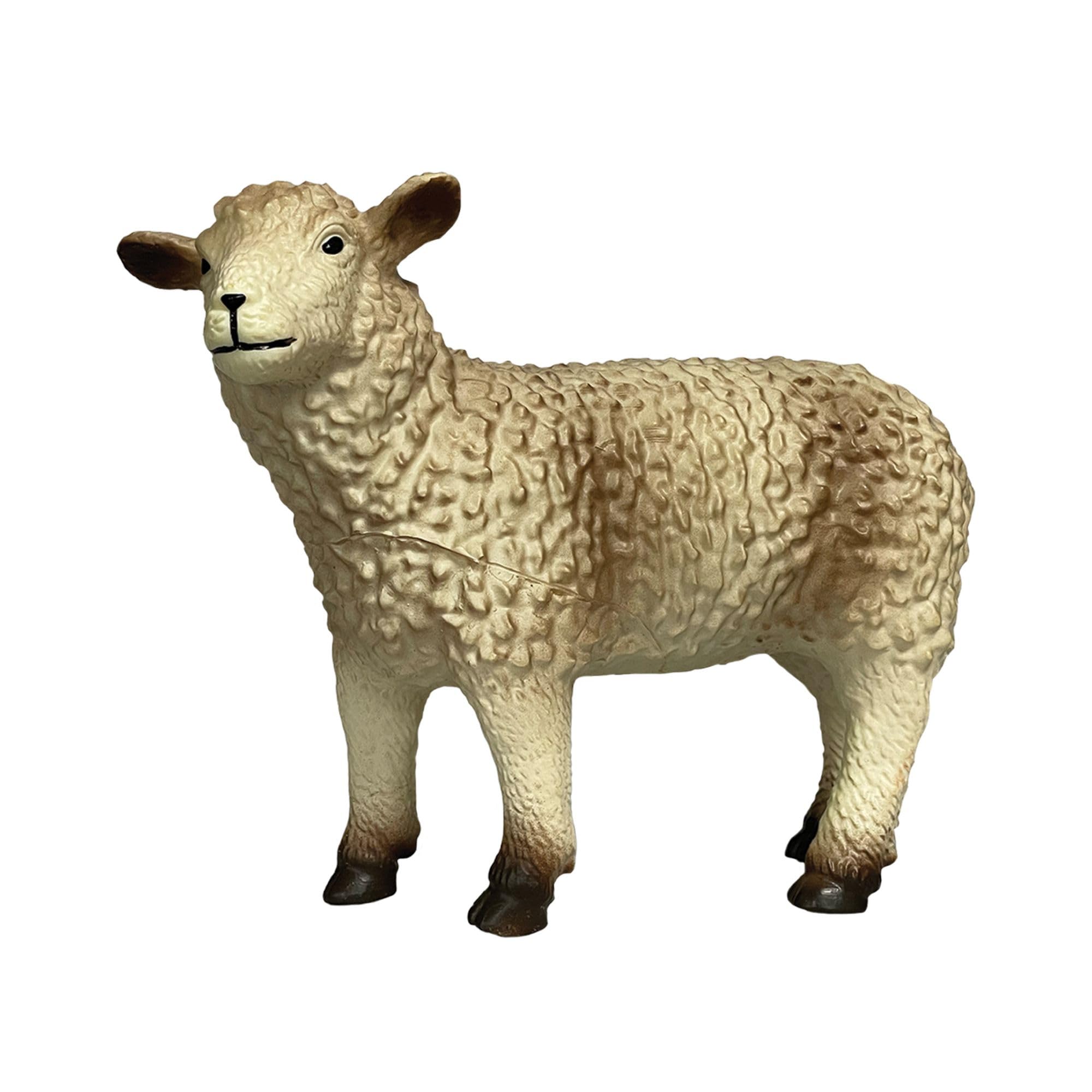 SoftArk Replicas - Sheep from Deluxebase. Large Realistic Animal Figurines, Soft Eco-Friendly Kids Toys, Jumbo Farm Animal Toy for Imaginative Play.