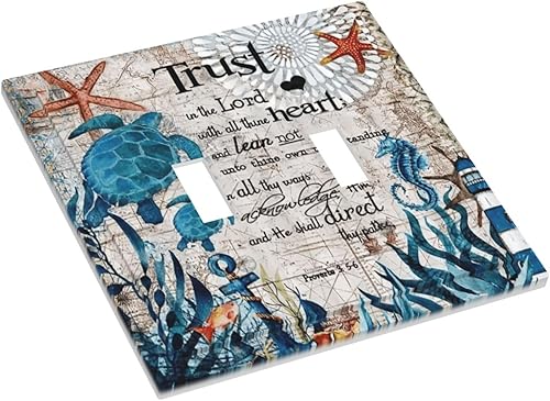 Vista 1031 de Placa de pared con interruptor de luz de doble interruptor de pared para niños, diseño de dinosaurio, galaxia, espacio exterior, planeta, nebulosa