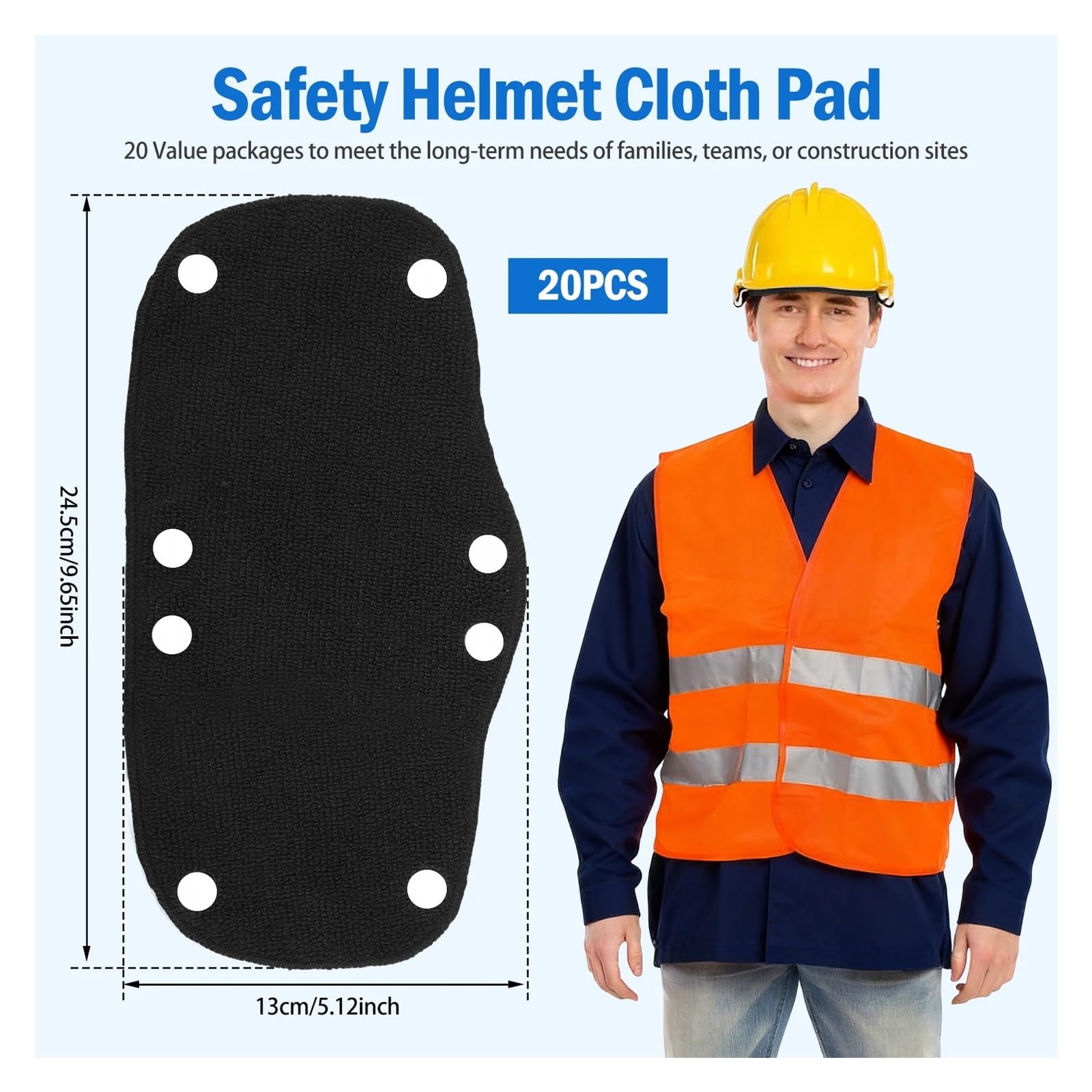 Polyester Hard Hat Sweatband