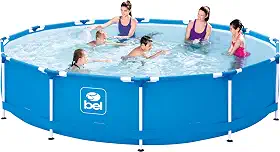 Bel - Piscina de Armação 7.000 Litros + Cobertura + Lona