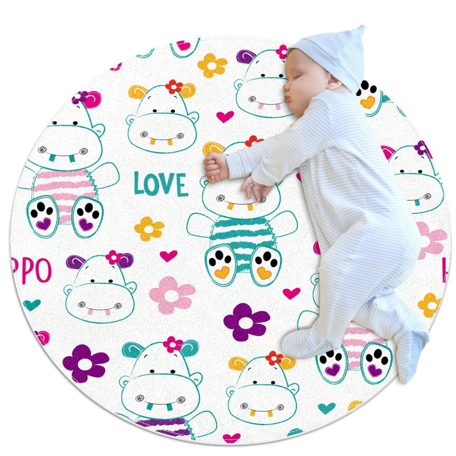 Tapis hippo JDEZ, le tapis de sol décoratif pour votre salle de bain