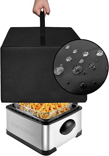 Miniatura 4 de Cubierta para freidora de alta resistencia, impermeable, resistente al calor, funda de nailon para Hamilton Beach Electricpara Elite Gourmet