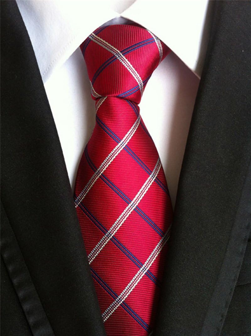 Lot 9 PCS Classic Men's Tie Necktie Woven JACQUARD Neck Ties