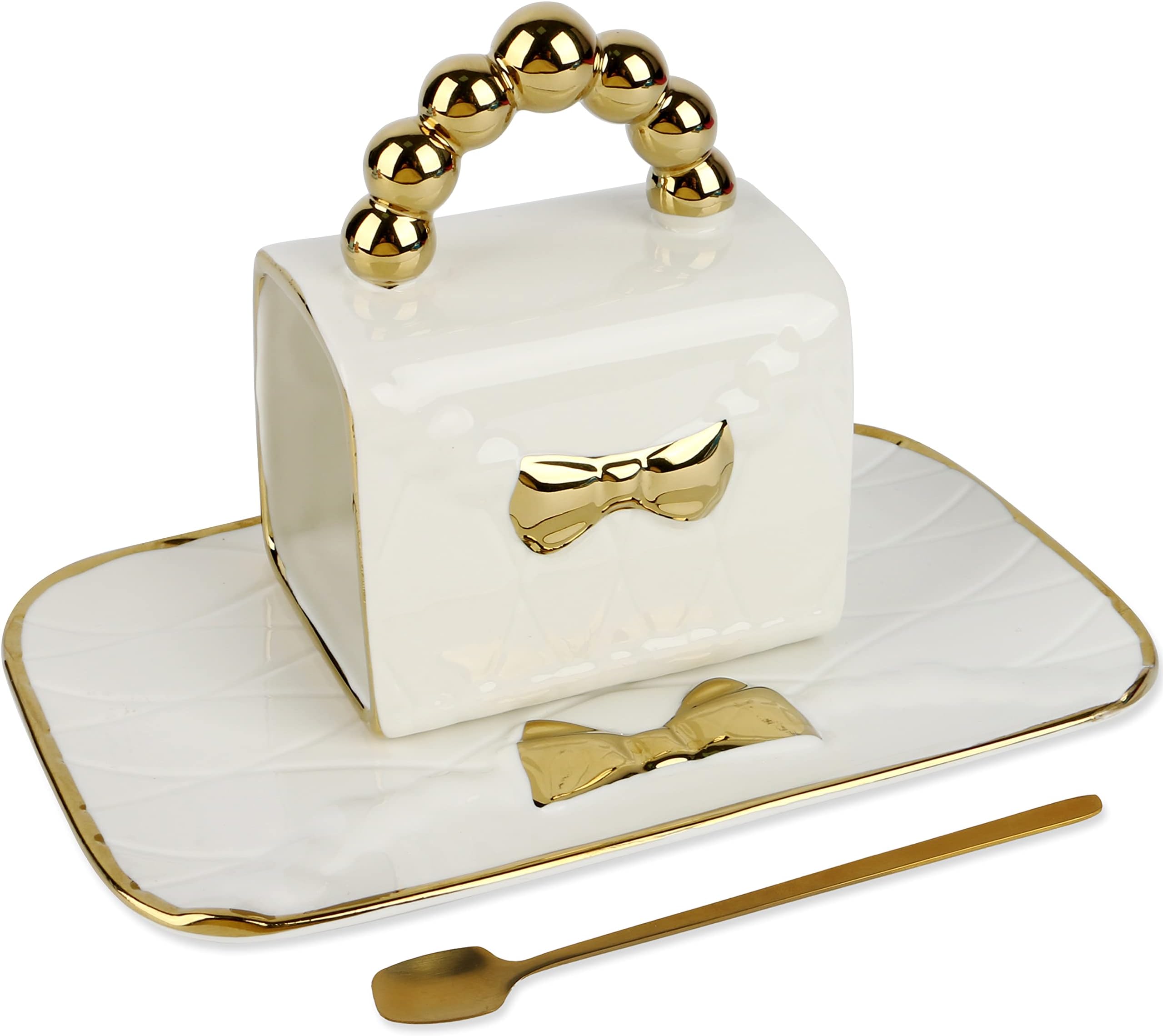 Nitial 2 Sets Mug and Saucer Set Handbag Coffee Mug and