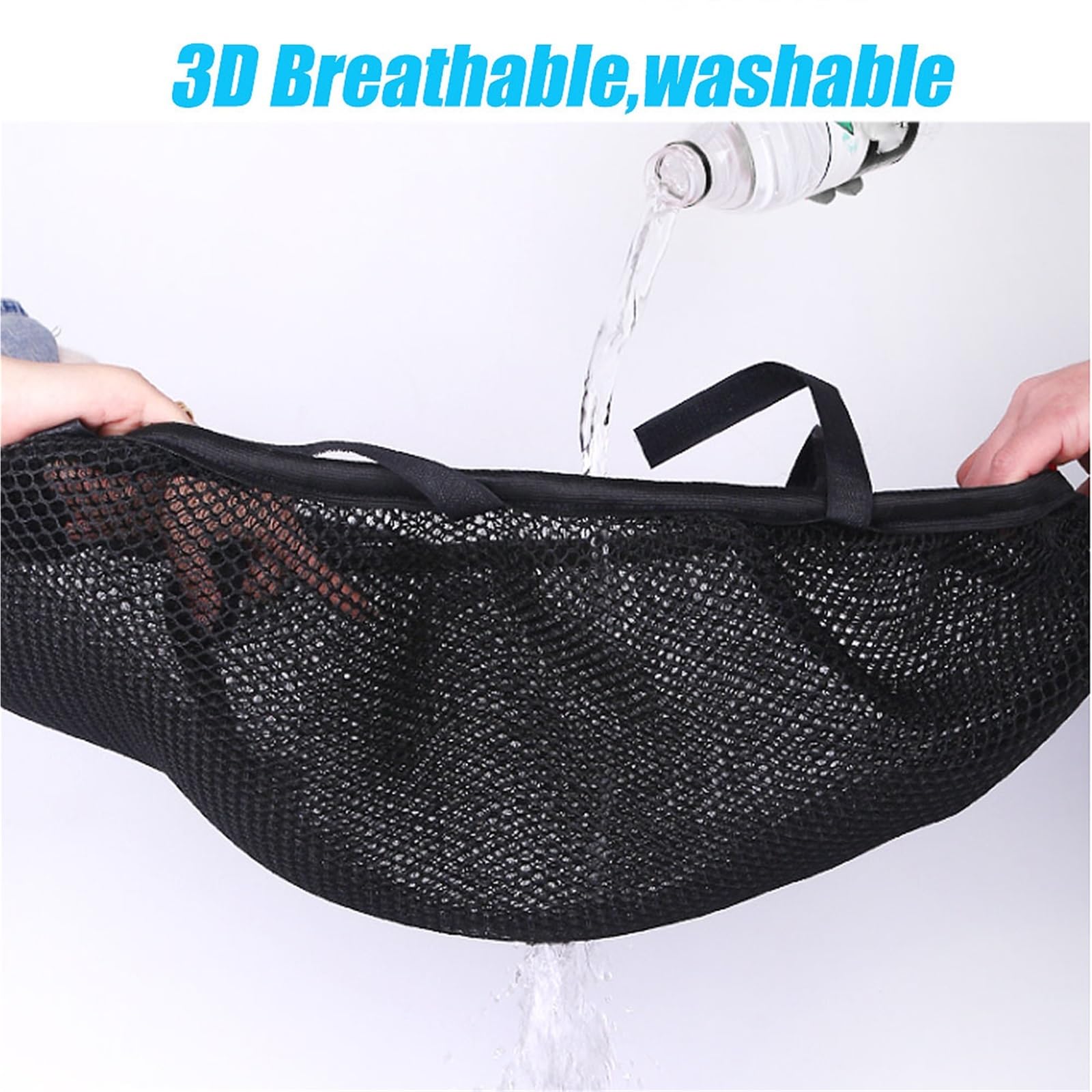 Moto 3D Protezione Solare Traspirante Maglia Di Cuscino Per Benelli 302S BN302 BJ302GS Tessuto Nylon Sella Copertura Sede
