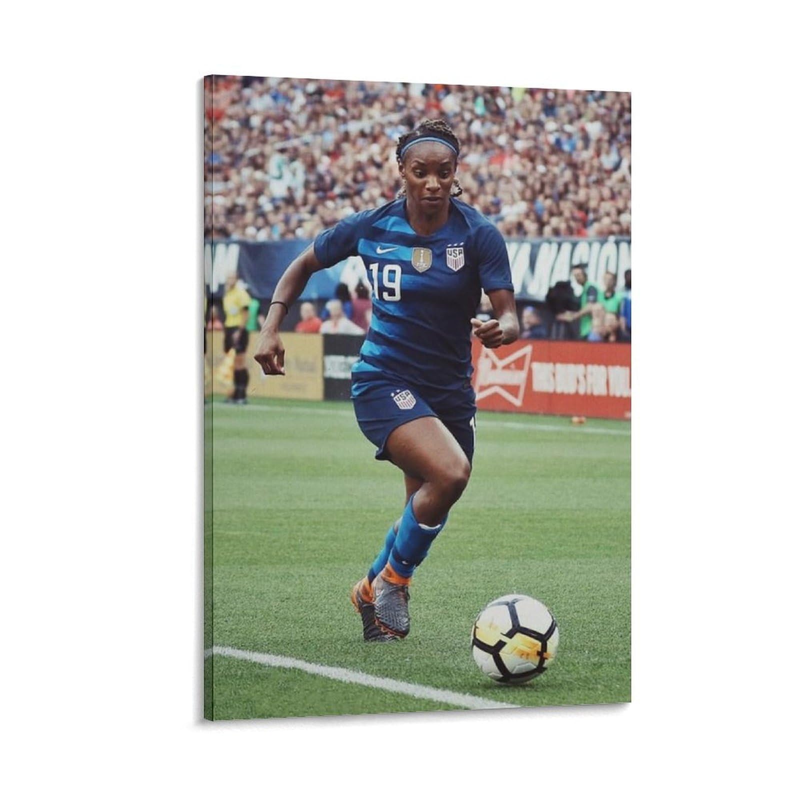 ASUIU Crystal Dunn Canvas Poster Canvas Wall Art Poster Decorative Modern Home Print Picture Artworks Posters 20x30inch(50x75cm)