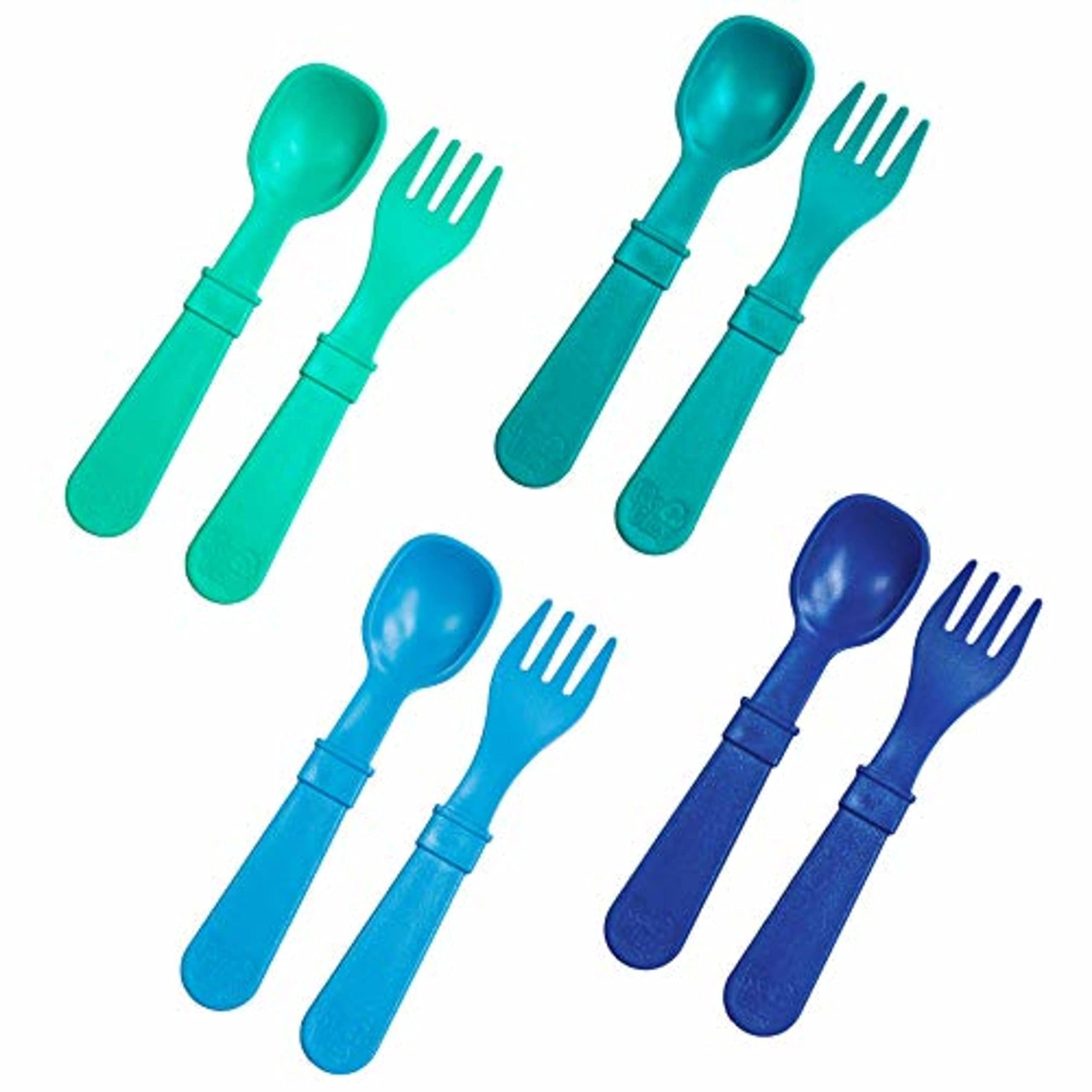 Re-Play Toddler Forks & Spoons