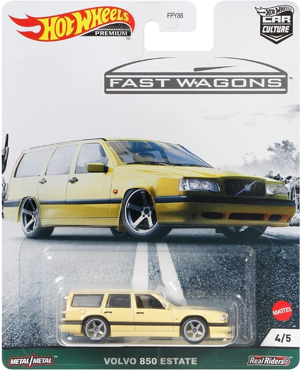 Hot Wheels Car Culture Circuit Legends Vehicles for 3 Kids Years Old & Up, Premium Collection of Car Culture 1:64 Scale Vehicles