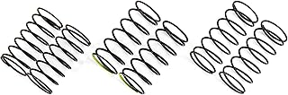 Team Associated 10mm Front Spring Set Green 8.0 Black 7.5 Yellow 7.25, ASC21557