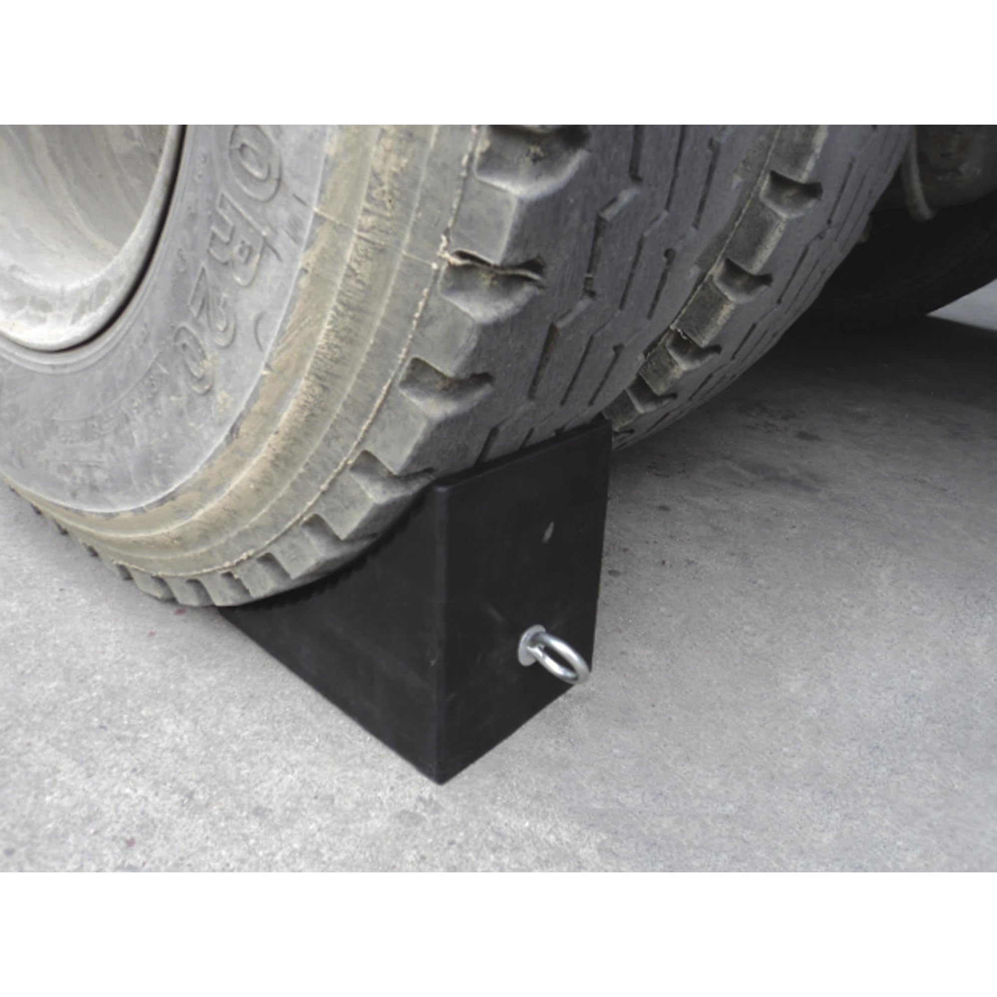 Ironton Calzo de rueda contorneado, goma con nailon reforzado