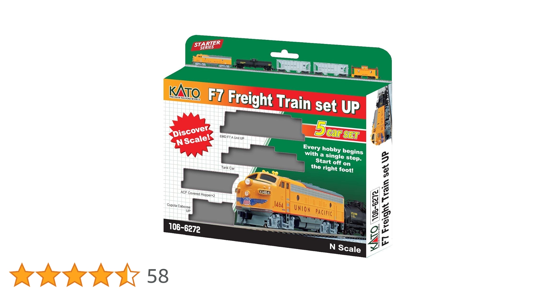 KATO EMD F7 ユニオン・パシフィック鉄道3両セット 【Nゲージ】 美品 KATO 176-7033 ユニオン・パシフィック鉄道 GE AC4400CW