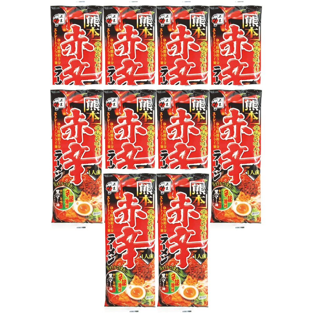 Amazon.co.jp: 五木食品 熊本赤辛ラーメン 120g ×10個 : 食品・飲料・お酒