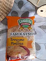 Farofa Pronta Torresmo com Pimenta 250g Canastra Premium