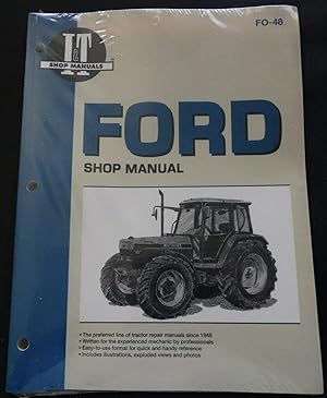 I&T FORD TRACTOR SERVICE SHOP MANUAL DIESEL 5640, 6640, 7740,8240,8340 NEW FO-48