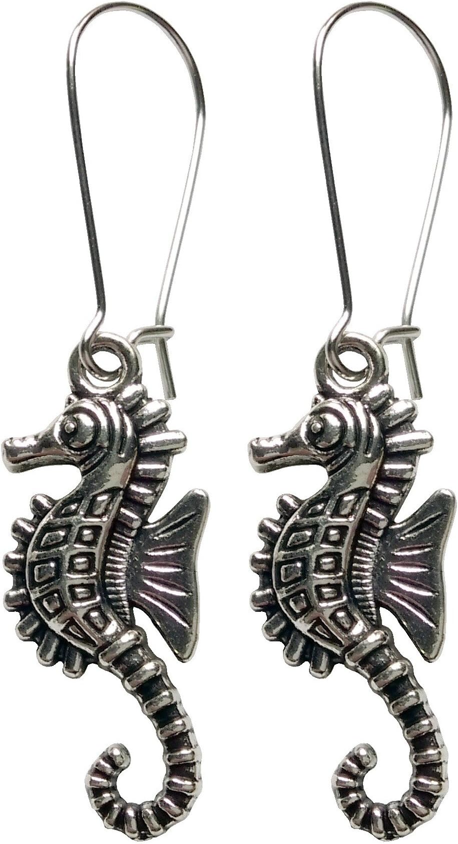 Seahorse Earrings Costume