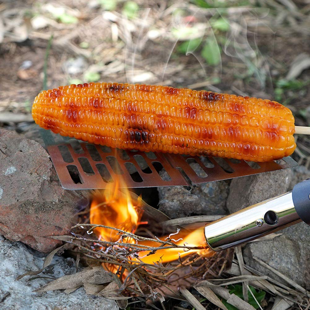 Gavigain Klappbarer Campinggrill Edelstahl - Tragbarer Grillrost Für Outdoor