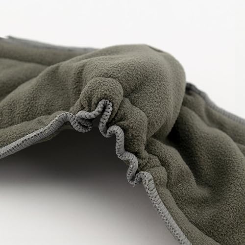 Miniatura 4 de ALVABABY Paquete de 6 insertos reutilizables de 4 capas con refuerzos para pañales de tela para bebé y pañales de tela 6FLN 6 piezas de insertos de