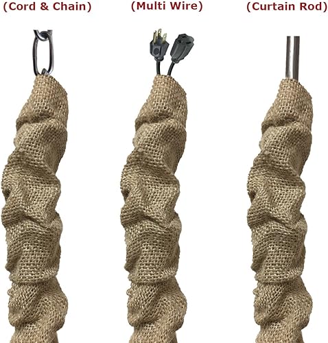 Vista 8 de Royal Designs, Inc - Funda para cadena y cordón de tela con cierre táctil Dorado antiguo