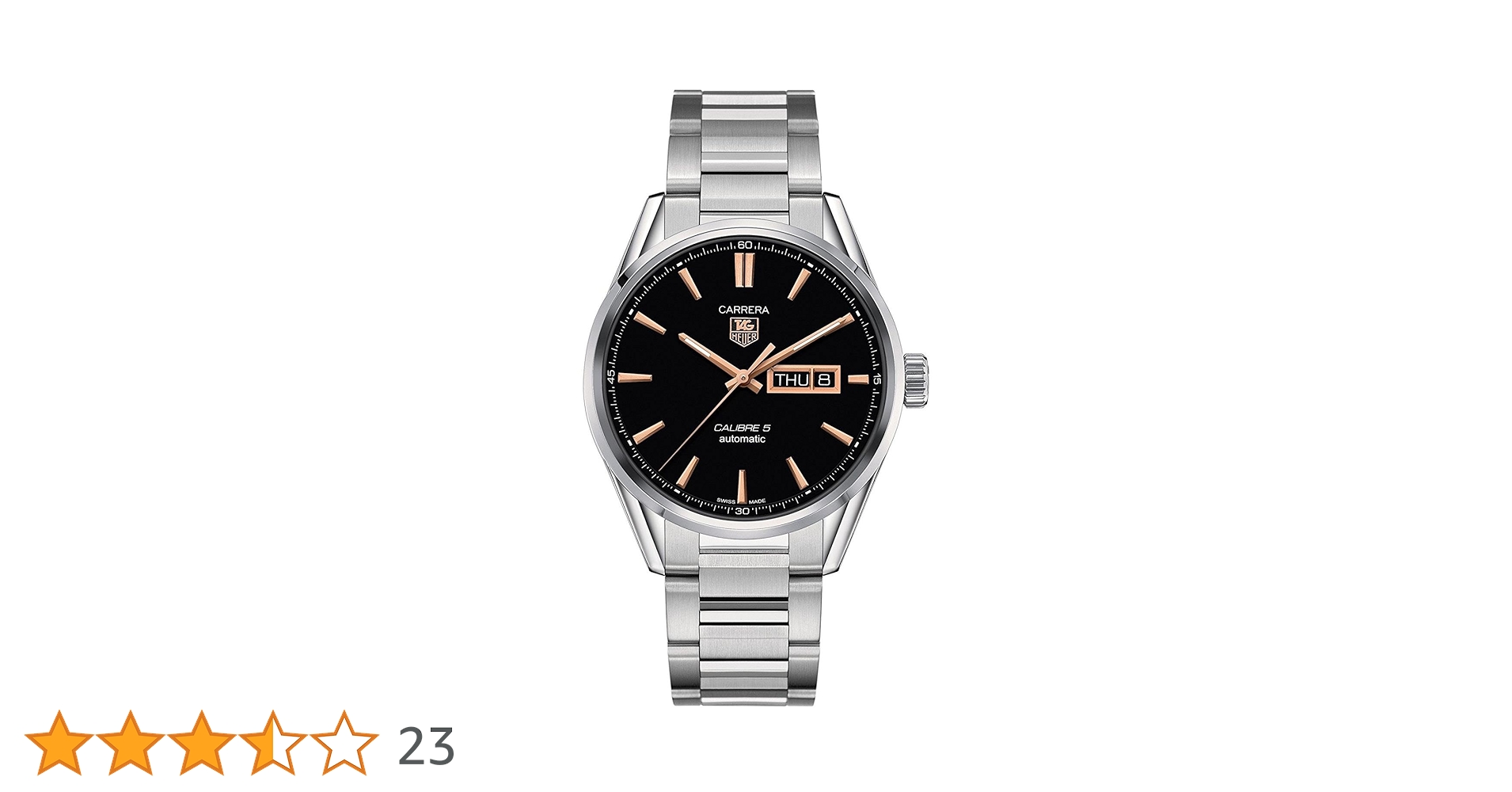 TAG Heuer カレラキャリバー5 TAG Heuer カレラ キャリバー5 デイデイト 自動巻ウォッチ
