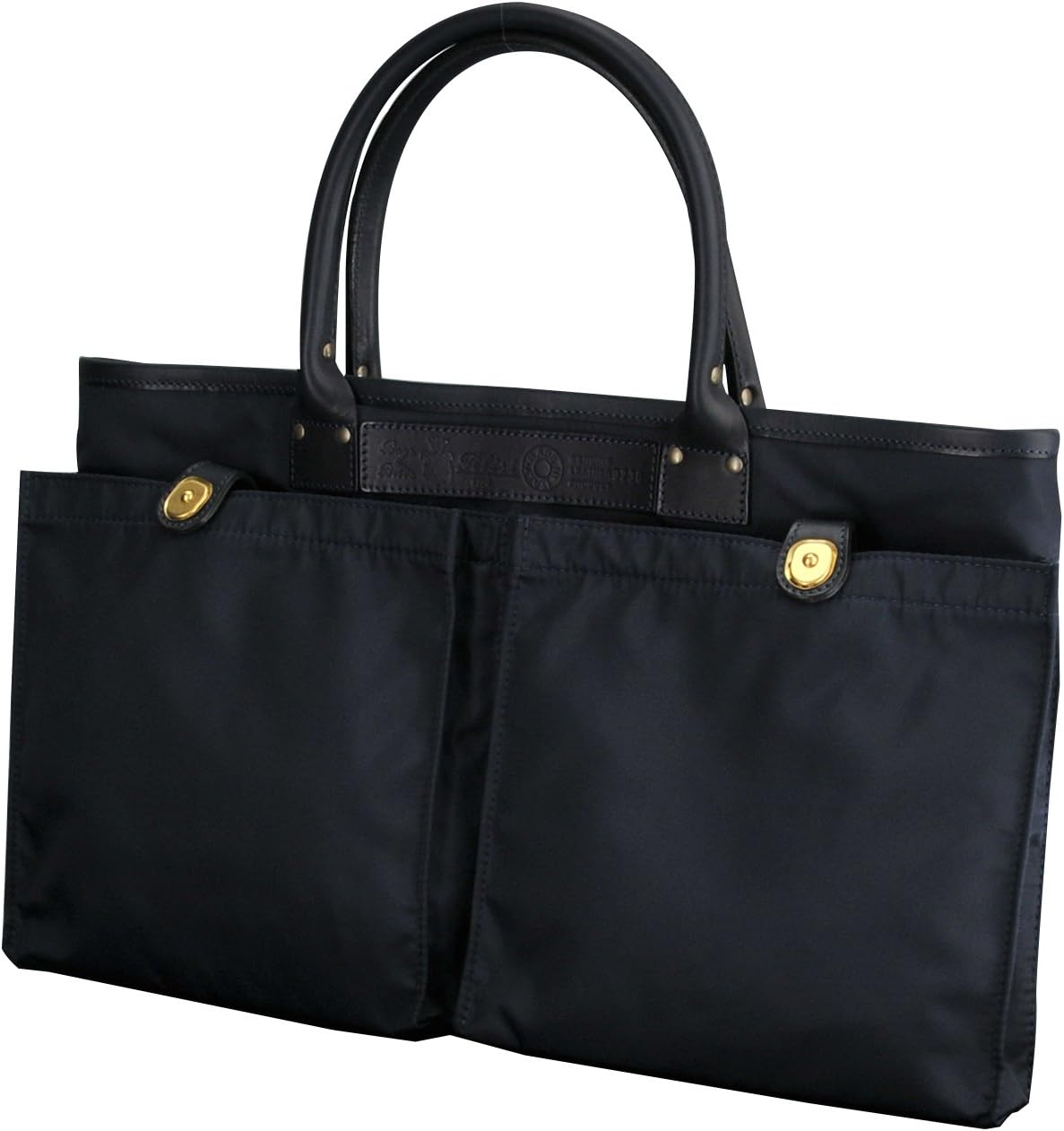 フェリージ ビジネスバッグ トートバックA4収納 ネイビー 20/24/1 美品