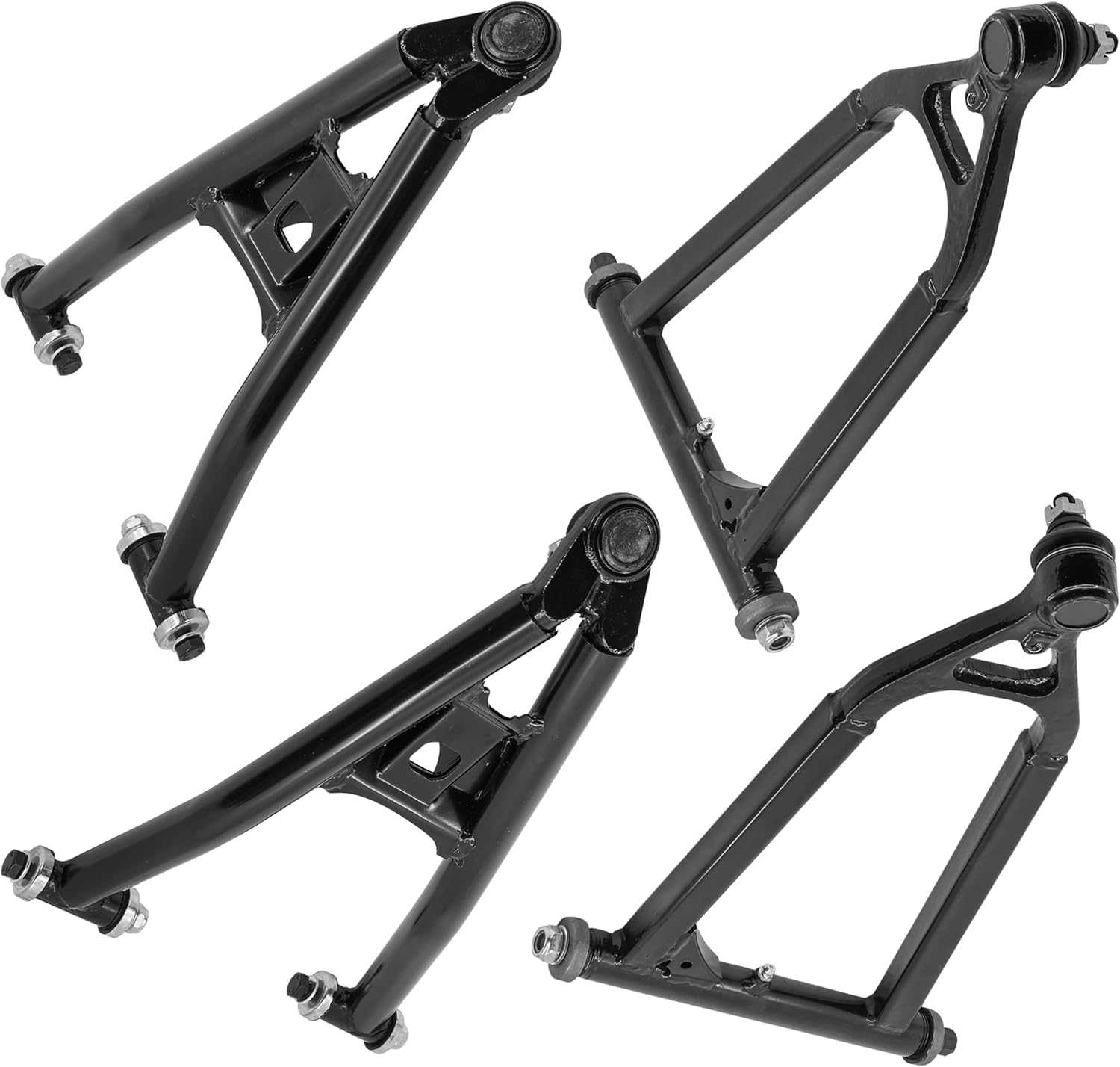 Caltric Front Upper Lower Left Right A-Arms Compatible with Yamaha Raptor 700 YFM700R 2013-2023
