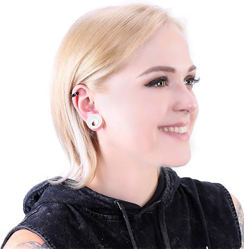 Miniatura 3 de WBRWP 2028pcs Ear Stretching kit Set Hollow HardSoft Silicone Plugs and Tunnels Ear Expander Gauges Stretcher Body Piercing Jewelry