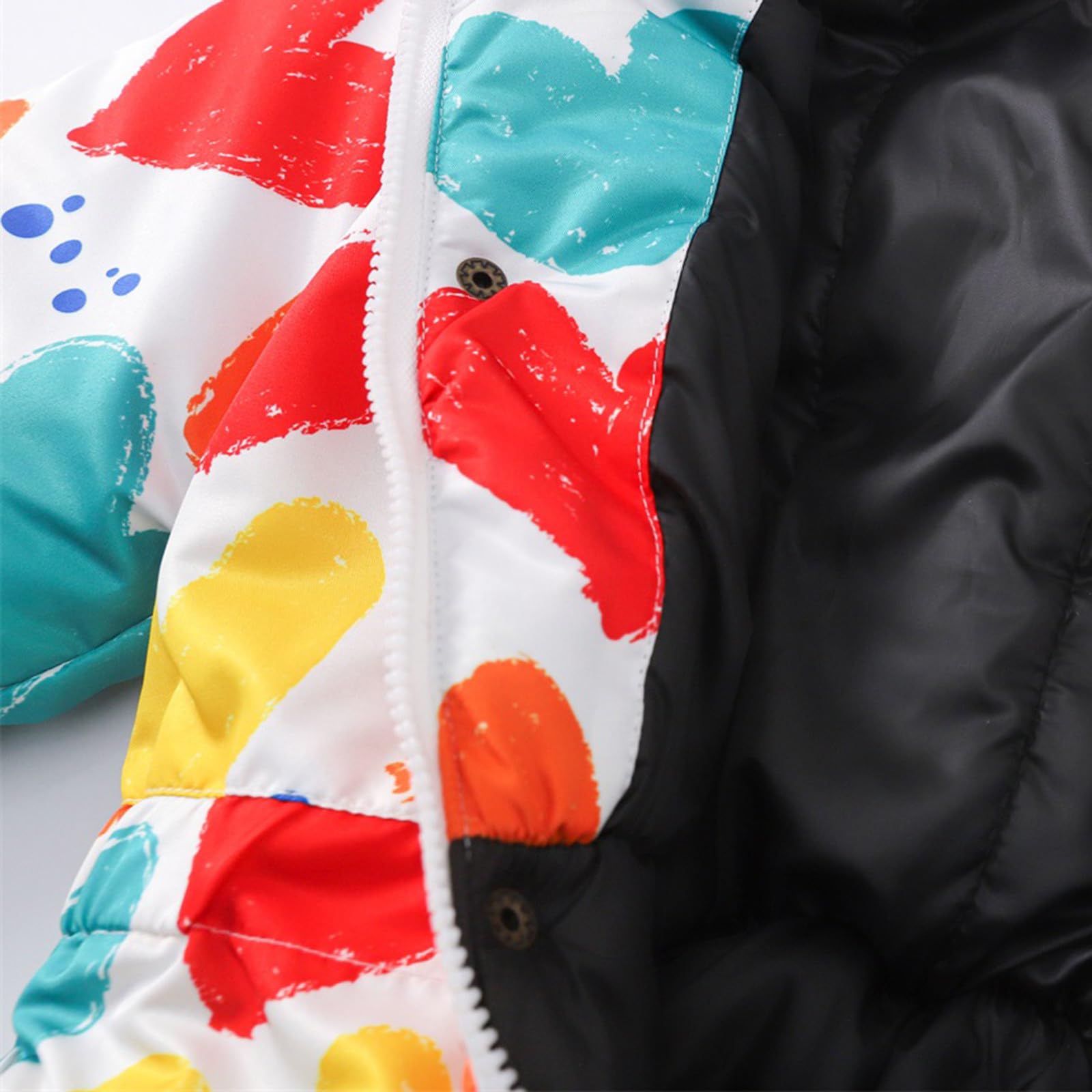 Niños Niños Niñas Invierno Espesar Desmontable Abrigo con Capucha Chaqueta Traje De Nieve Niño A De Viento Cálido Mono Prendas De Vestir Ropa De Nieve Traje De Calor