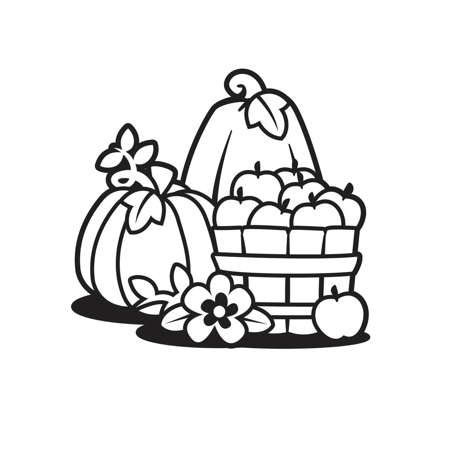 Vaessen Creative Embossing Folder Pumpkins with Basket 5.75 x 4.21 inches - Embossing Folder for Card Making, Scrapbooking, Journaling - Reusable, for Embossing and Die-Cutting Machines