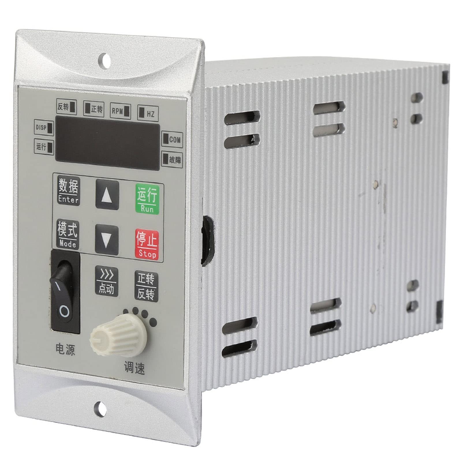 VFD Variatore di Frequenza 220V Monofase, Inverter per Motore AC 0.75kW, Controllore di Velocità Regolabile per Micro Motori, Guida Frequency Drive