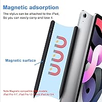 Vista 5 de Lápiz capacitivo para iPad 9ª y 10ª - Lápiz de carga Type-C para iPad con rechazo de palma, lápiz activo compatible con (2018-2025) Apple iPad