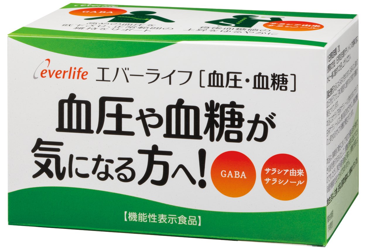 エバーライフ　血圧や血糖が気になる方へ Amazon.co.jp: エバーライフ [血圧・血糖] 60粒 (約1ヶ月分) 血圧や