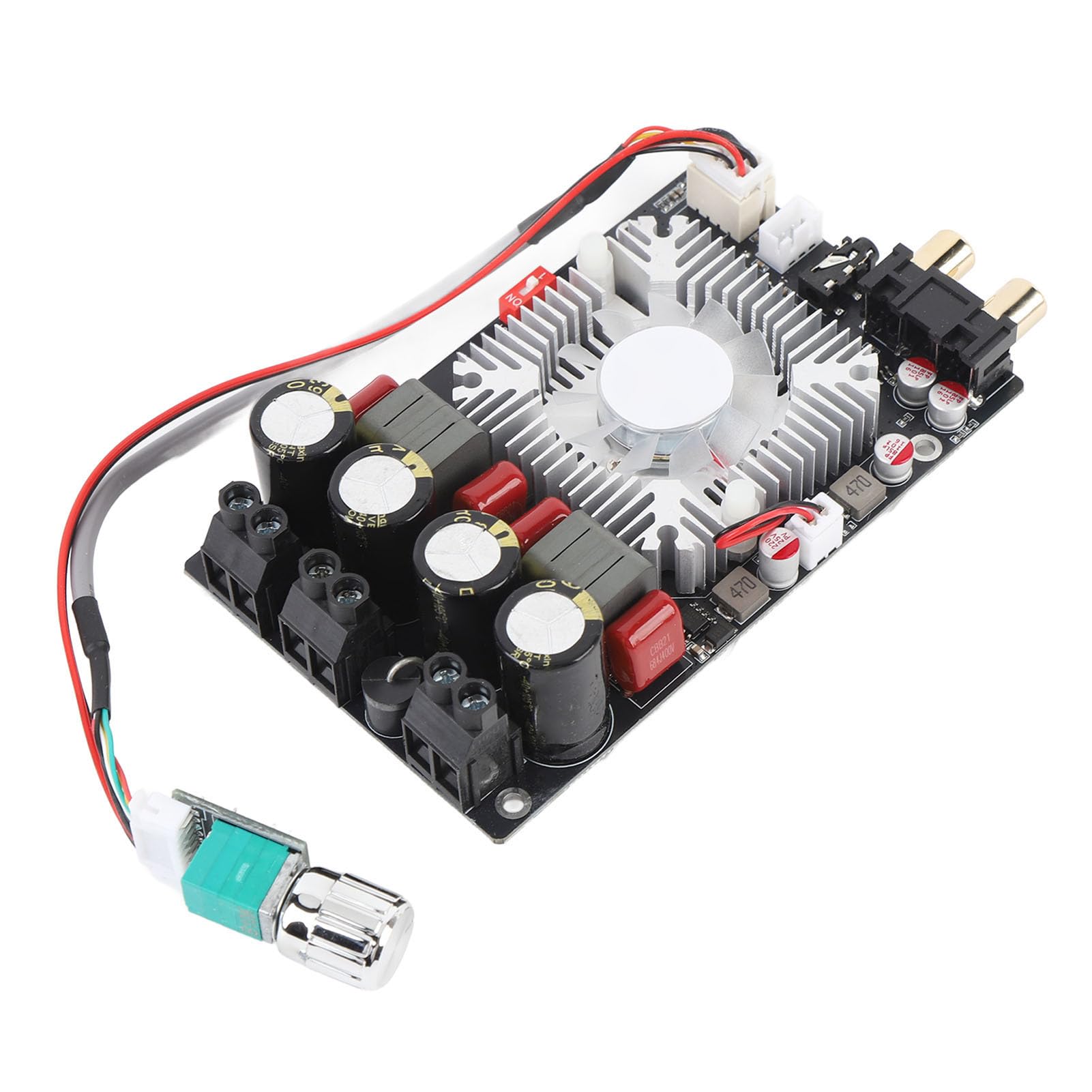 Hyuduo Module Amplificateur Numérique TPA3251, Son Stéréo ABS Haute Puissance 220WX2 350W pour Home Cinéma Audio de Voiture