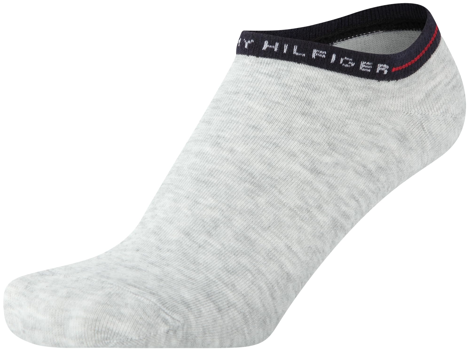 Tommy Hilfiger Calcetines invisibles para mujer, paquete de 6 calcetines suaves de mezcla de algodón de corte bajo para tenis, mocasines, zapatos planos (talla 4-10)