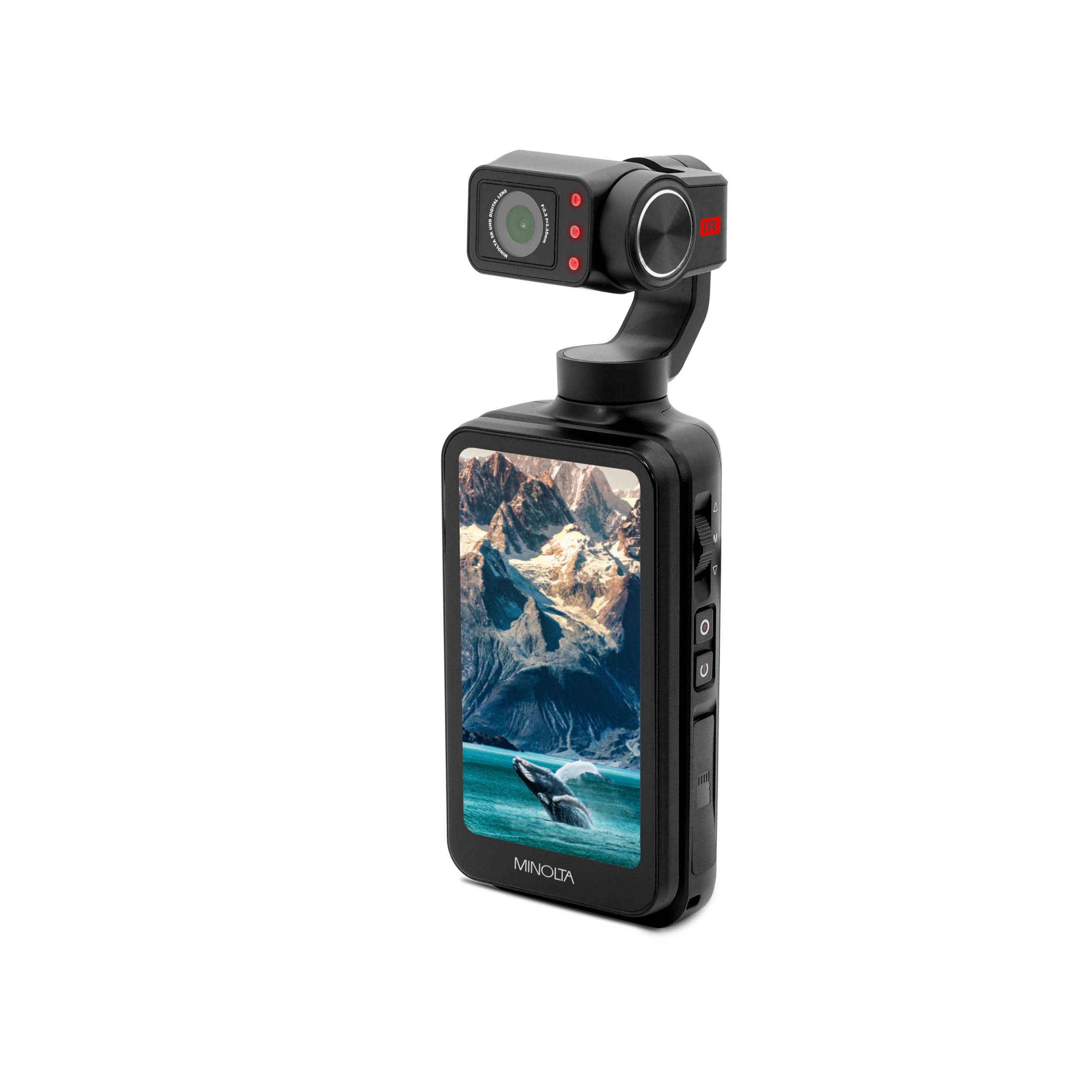 Amazon.com : Minolta 5K Gimbal Camera, 48MP Photos, 3 Axis