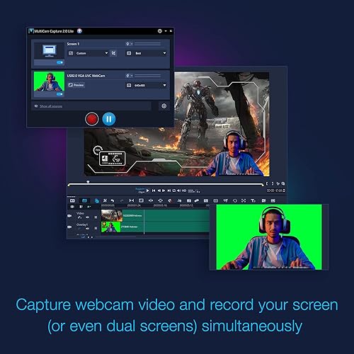 Miniatura 2 de Corel VideoStudio Ultimate 2023  Video Editing Software with Premium Effects Collection  Slideshow Maker, Screen Recorder, DVD Burner PC Download