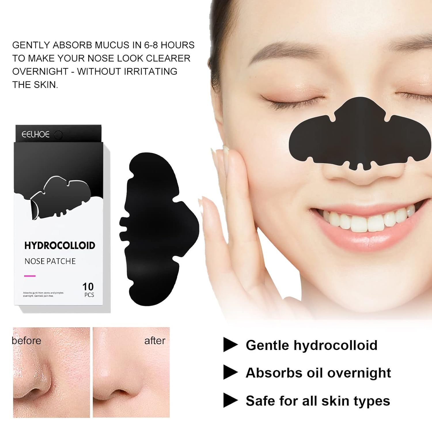 Nose Pore Cleanser, Nose Cleaning, Blackhead Remover, Deep Cleansing Pore Strips for Women Men Cleansing Face Skin : Beauty & Personal Care