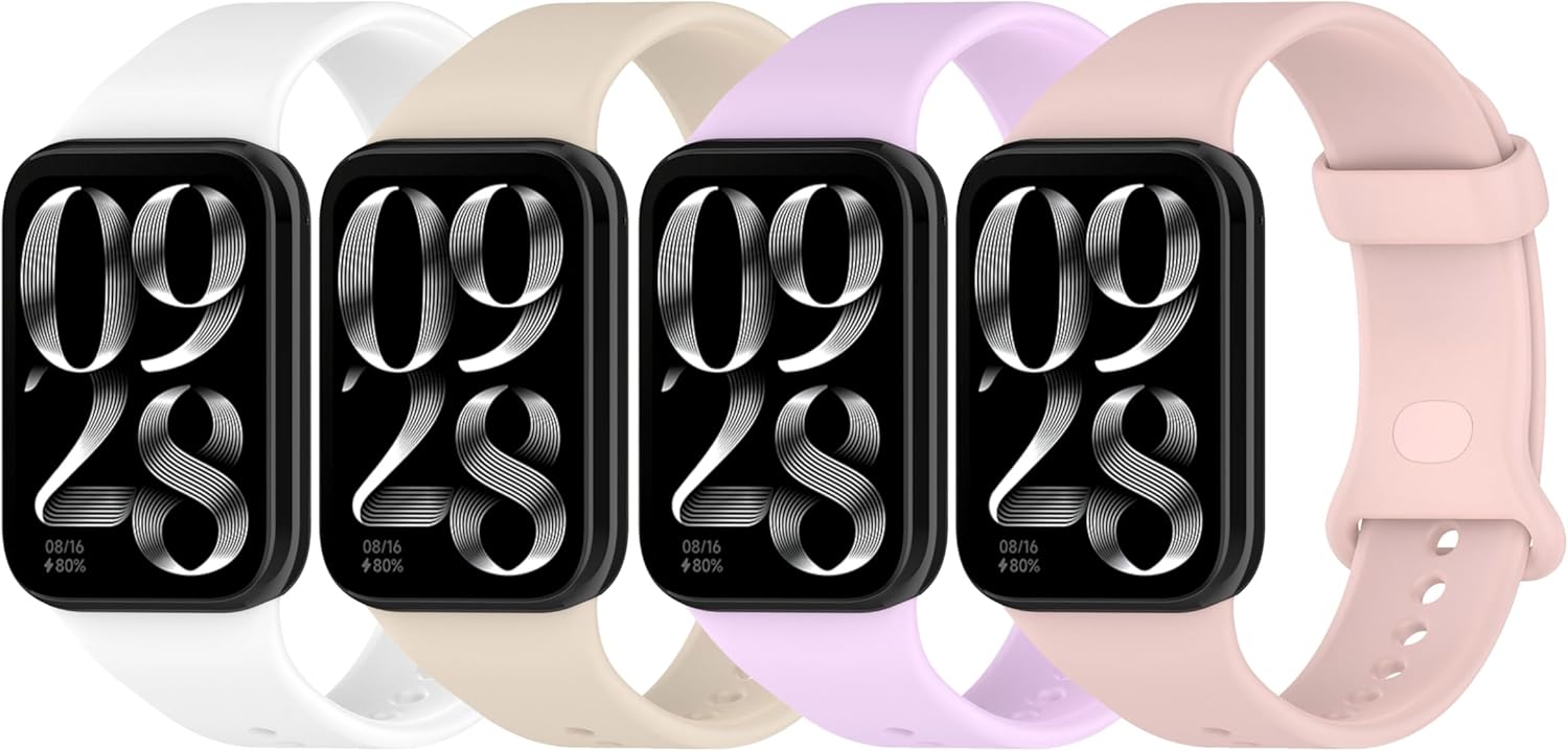 Correa Deportiva FitTurn para Xiaomi Band 9 Pro 8 Pro Redmi Watch 4